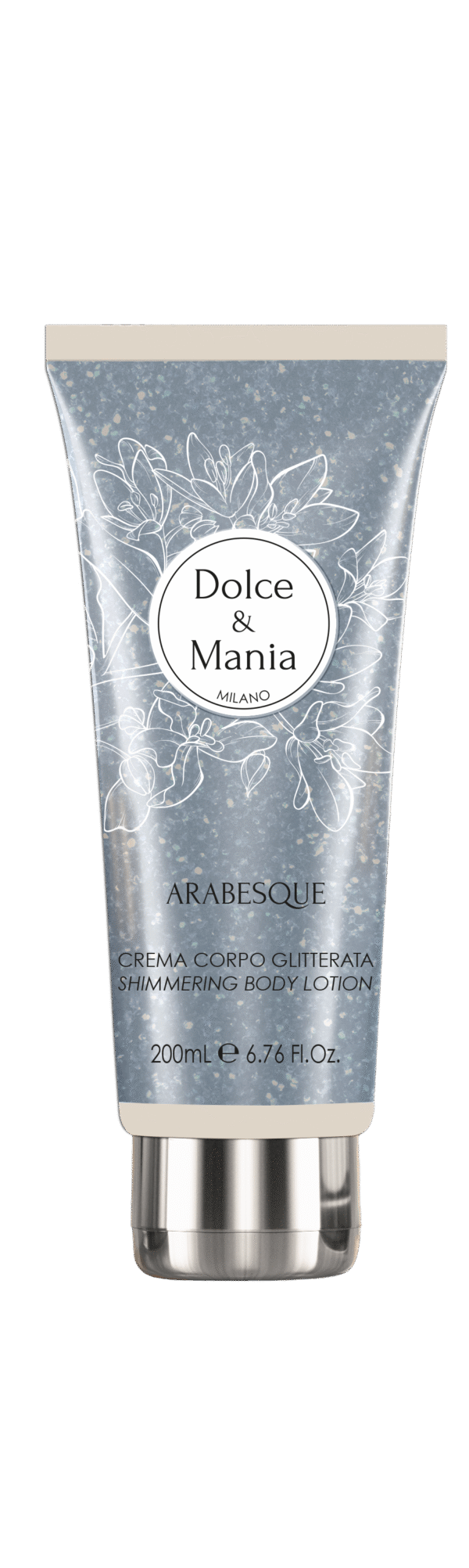 Dolce & Mania | Arabesque Crema Corpo Glitterata